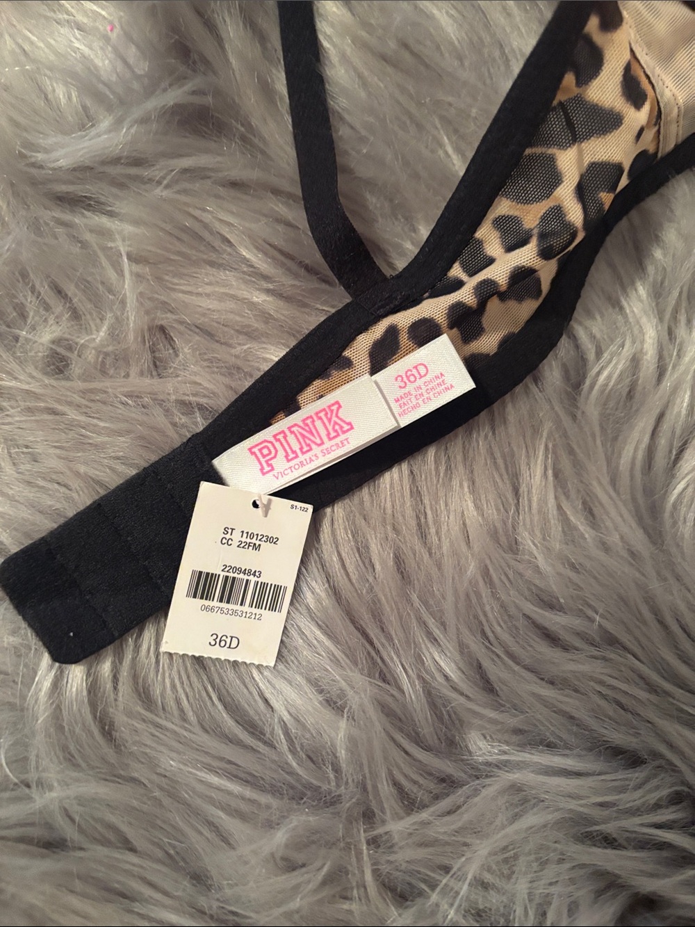 PINK Victorias Secret Print Push-Up Bra - Women Intimates - Picture 4 of 4
